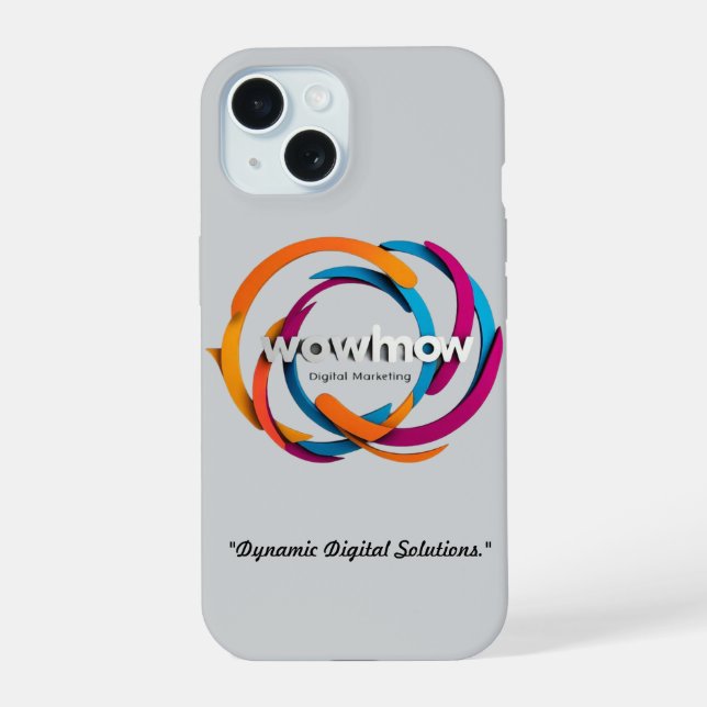 "Creative Solutions" iPhone 15 Case (Back)