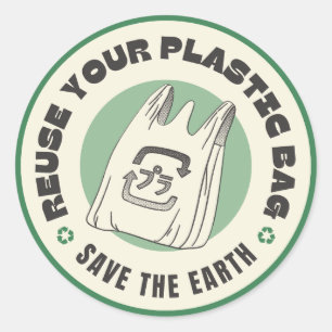 "Creative Stickers: Personalize Your World" Classic Round Sticker