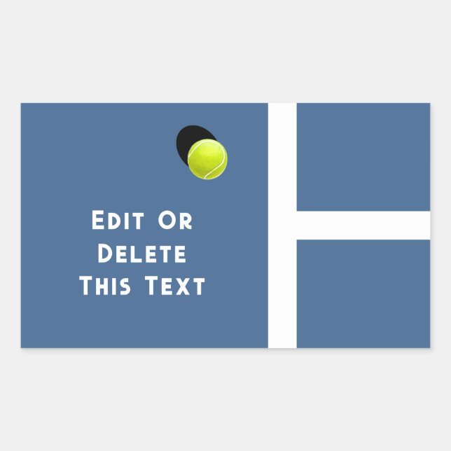 Creative Tennis Sticker (Front)