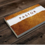 Creative Torn Paper Vintage Pastor Business Card<br><div class="desc">Old Ripped Paper Pastor Business Card.</div>