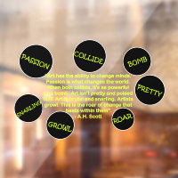 Creative Transformation Window Cling