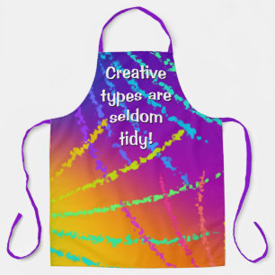 Creative Types Are Seldom Tidy! Apron