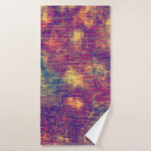 Creative vintage surface texture, close up grunge  bath towel