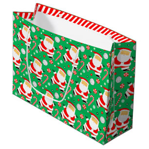 Creative Volleyball Holiday Large Gift Bag