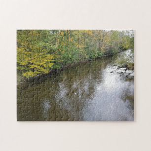 Creative water woods river photo jigsaw puzzle