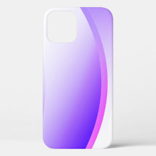 Creative Waves. Futuristic Technology Style Backgr iPhone 12 Case