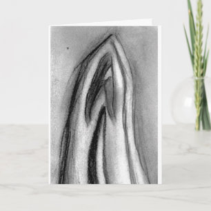 Creative way to offer your prayer support. card