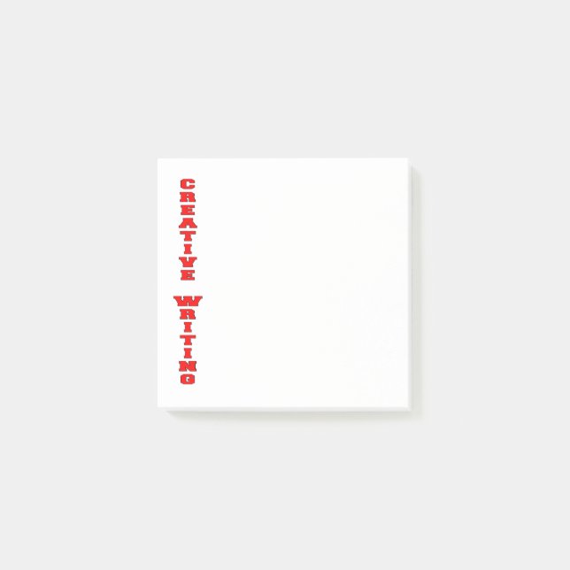 Creative Writing Post-it Notes (Front)