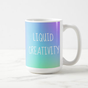 Créativité liquide Arc-en-ciel Gradient Mug