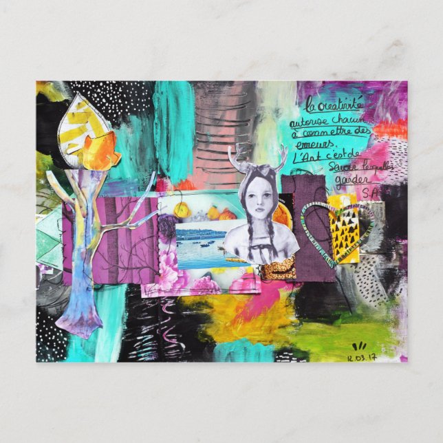 Créativité Postcard (Front)