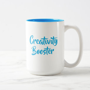 Creativity Booster Funny Two-Toned Coffee Mug