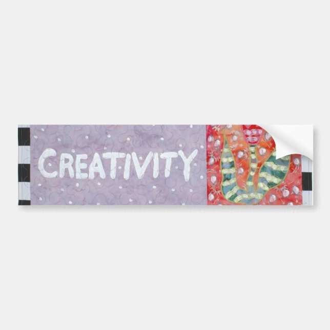 Creativity Bumper Sticker (Front)