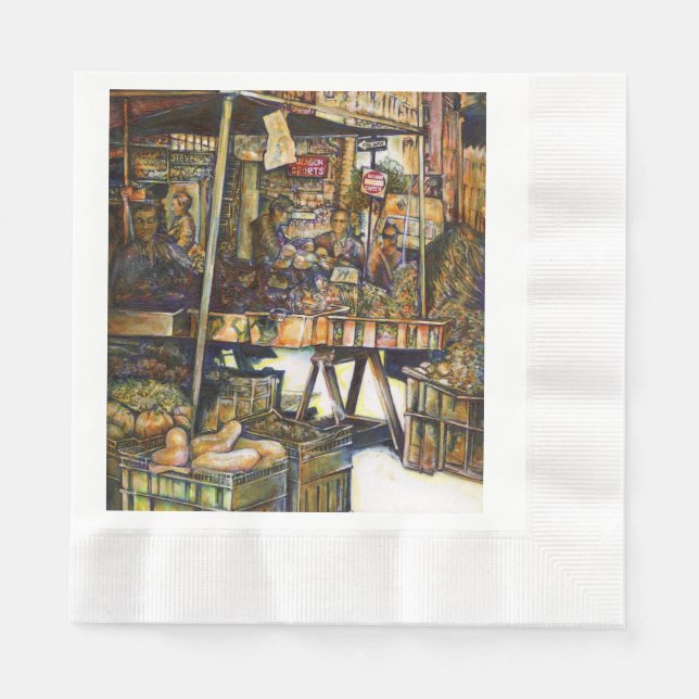 Creativity Glimmer All the Brighter Napkin (Front)