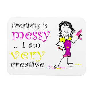 Creativity is Messy Magnet