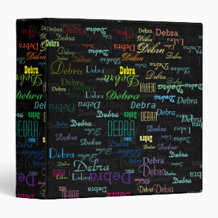creativity & names . unique and personalized binder