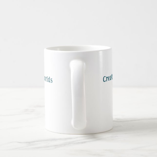 Creator of Worlds Mug: Perfect Gift for Writers Coffee Mug (Handle)
