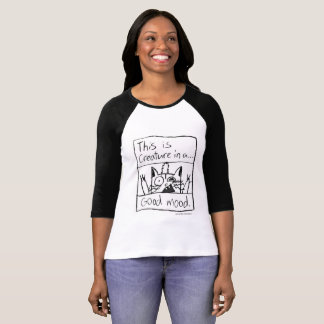Creature Cat Baseball Tee