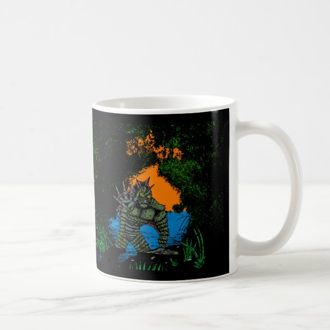 Créature de la variante noire de tasse de lagune (Droite)