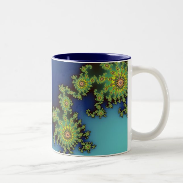 Créature de mer - tasse de fractale (Droit)
