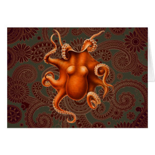 Créature du monstre de la mer d'Octopus Cephalapod