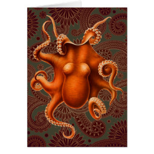 Créature du monstre de la mer d'Octopus Cephalapod