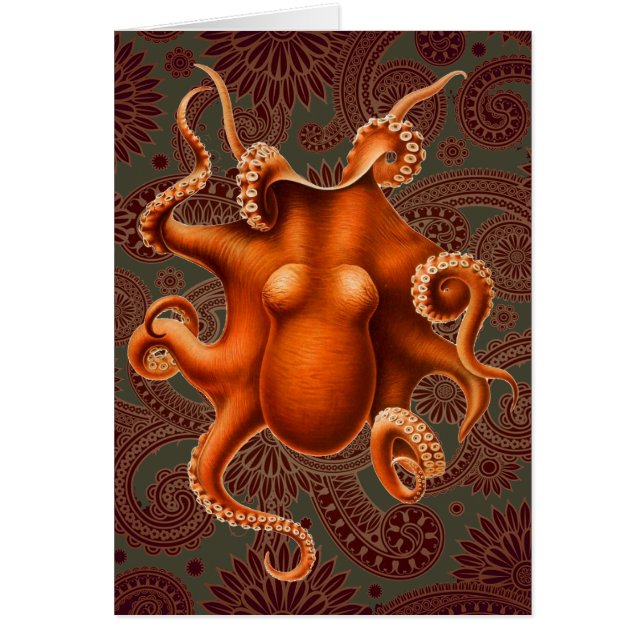 Créature du monstre de la mer d'Octopus Cephalapod (Devant)
