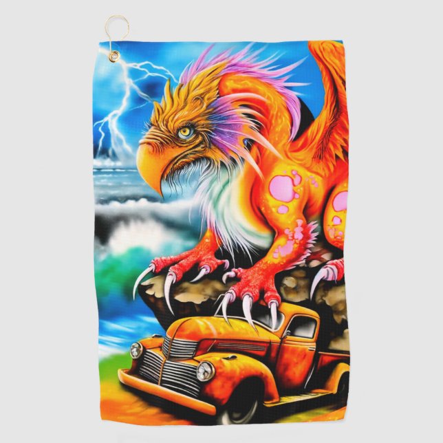 Creature Golf Towel (Front)