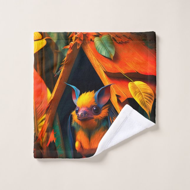 Créature jaune (Gant de toilette)