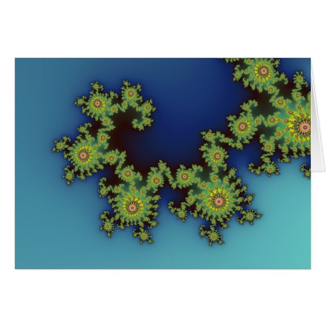 Créature maritime - Carte Fractale (Devant horizontal)