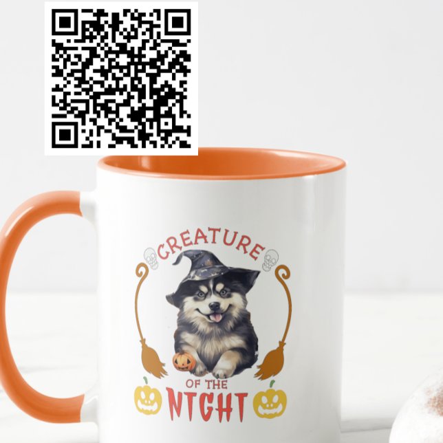 Creature Of The Night Siberian Husky Mug (Creator Uploaded)