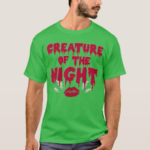 Creature ofhe Night Rock Musical Horror Show Lips T-Shirt