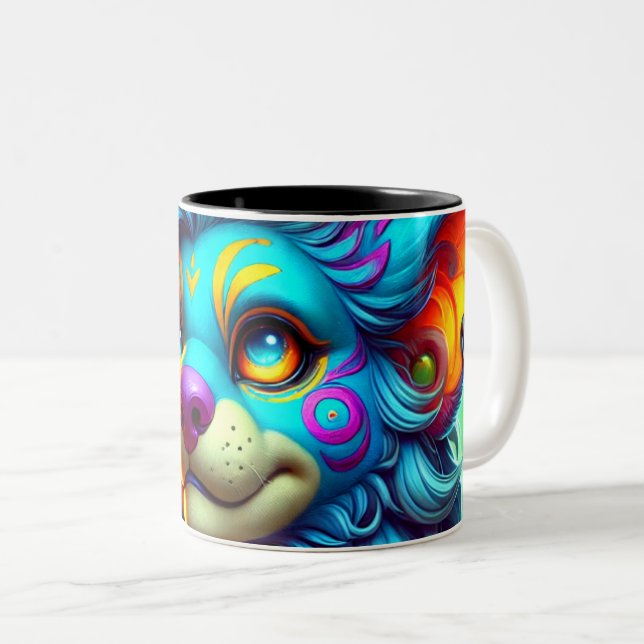 Creature Two-Tone Coffee Mug (Front Right)