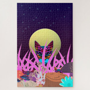 Creatures Beneath The Moon Jigsaw Puzzle