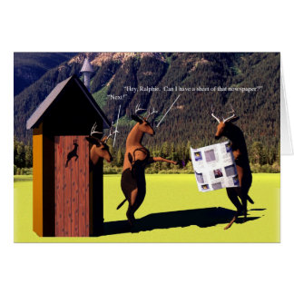 Créatures - cerfs communs, cher John - dépendance