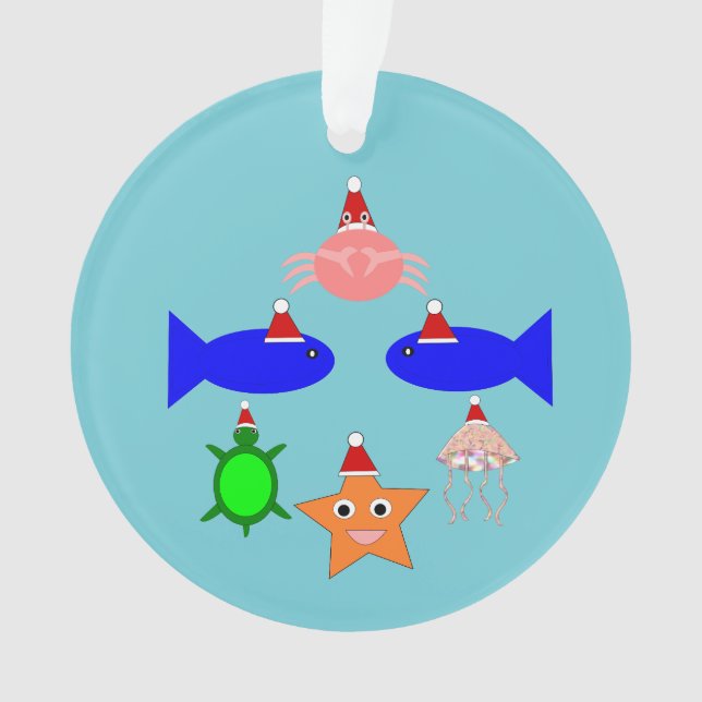 Créatures de la mer de Noël (devant)