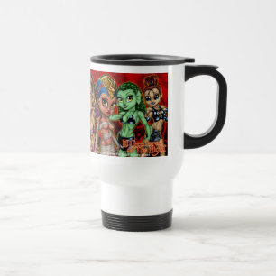 Créatures de Lil de la tasse de voyage de nuit