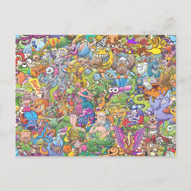 Creatures festival postcard (Front)