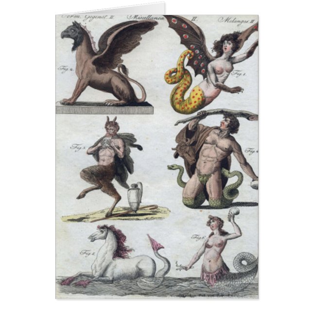 Créatures mythiques (Devant)