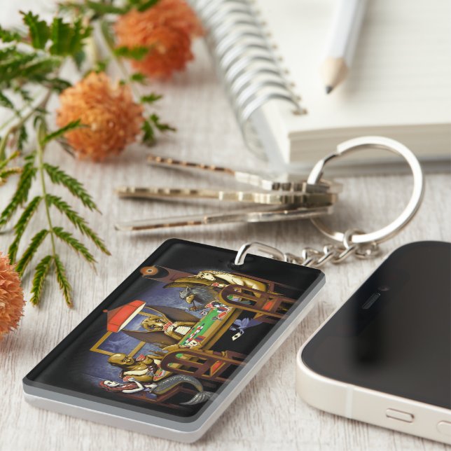 Créatures Mythiques Jouer Au Poker (Devant droit)