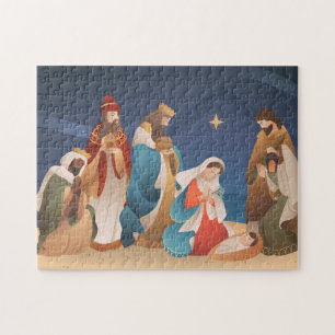 Crèche de Noël Puzzle