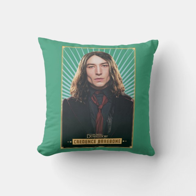 Credence Barebone Character Graphic Throw Pillow (Front)
