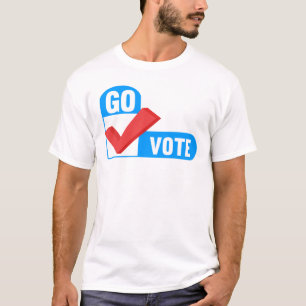 Crédit 2020 T-shirt GO VOTE T-shirt