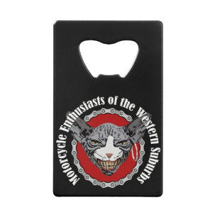Credit card bottle opener