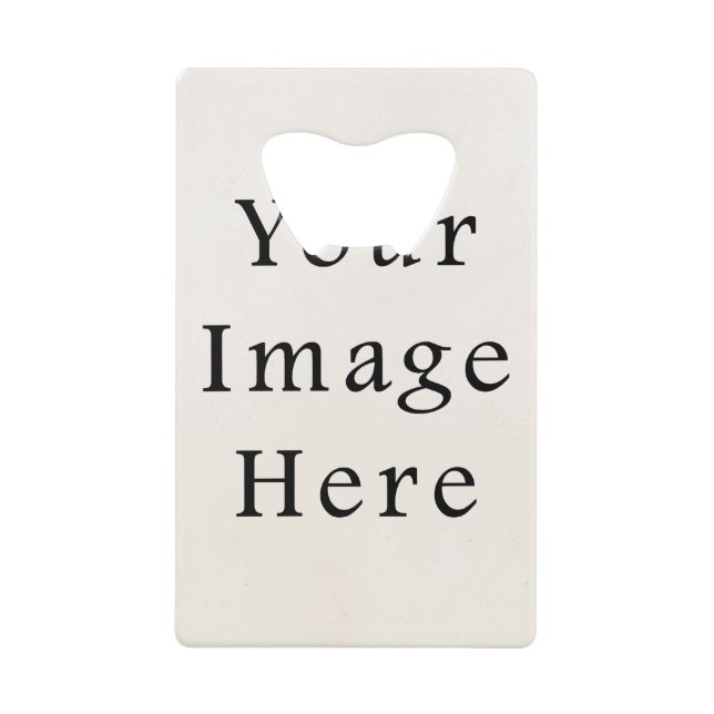 Credit Card Bottle Opener Personalized Openers (Front)