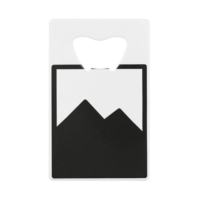 Credit Card Bottle Opener Template (Front)
