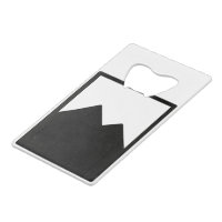 Credit Card Bottle Opener Template