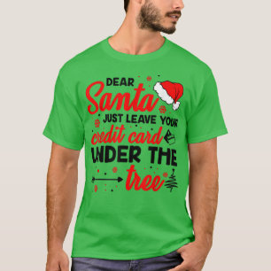 Credit Card Present Joke Humour Funny Smart Idea C T-Shirt