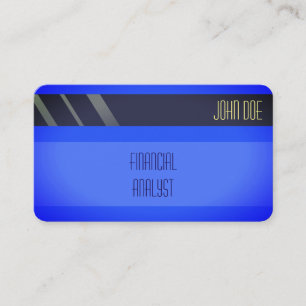 "Credit Card Style Business Card No.17"