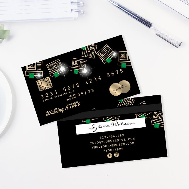 Credit Card Styled ATM money cash (Creator Uploaded)