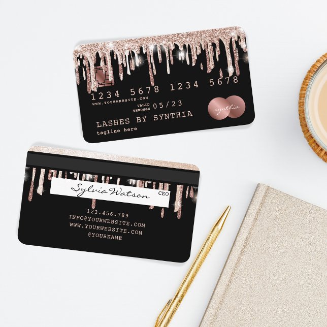 Credit Card Styled Dripping Gold (Creator Uploaded)